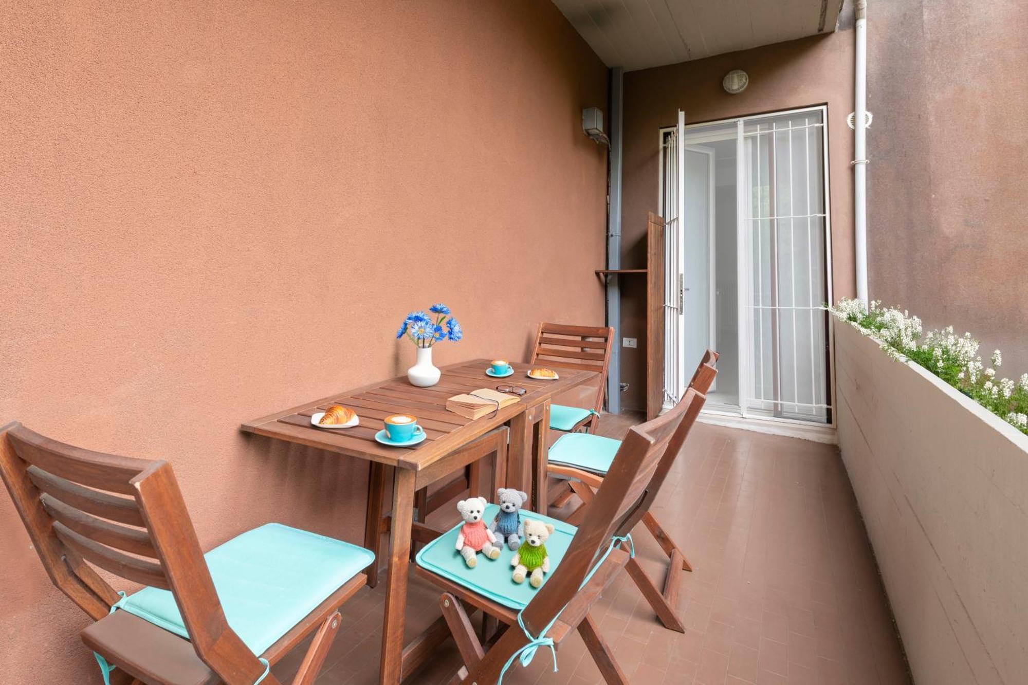 Appartamento Casa Aleardi grazioso e nuovissimo monolocale con balcone Pesaro Esterno foto
